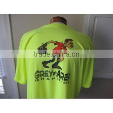 100% Polyester men's sublimation shirts with custom design