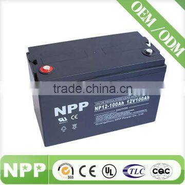 Gel Battery Factory 100ah 12v Sealed Lead Acid Battery photo-3