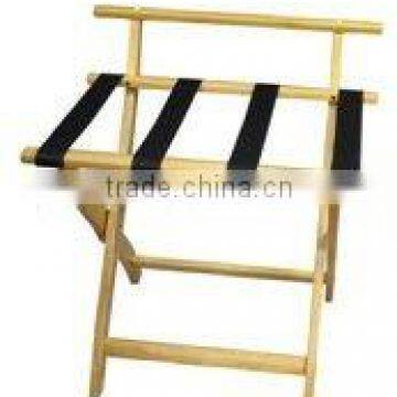 folding and wooden luggage racks