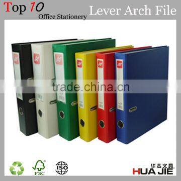 Durable A4 FC 2" 3" PVC Lever Arch File Office and School Strong 2 Ring Metal Clip File Folder Paper File Holders