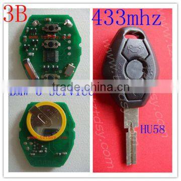 TOngda Top quality and economic key for BW 3 service remote key 433mhz HU58