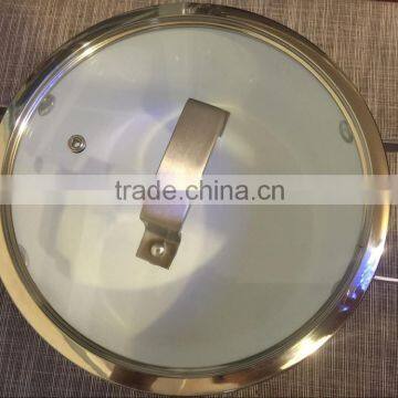 High Quality Aluminum Yellow Cookware Non-stick Ceramic Pots Stainless Steel Handle Sauce Pots photo-4