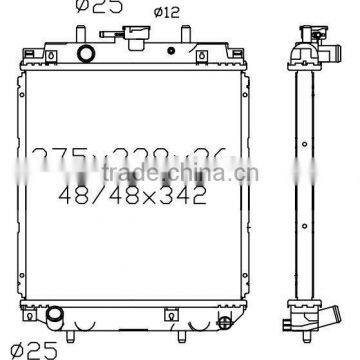 Auto Radiator(suitable For: Mira 98-/Move/Opti MT)