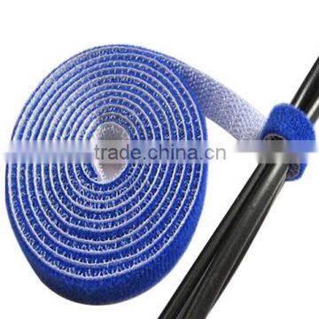 Double side plastic hook back nylon loop fastener in good quality