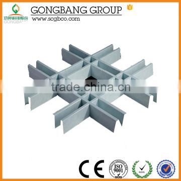 Decorative Aluminum Grille Grid Ceiling,grid ceiling metal