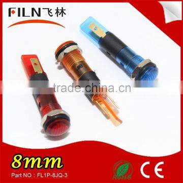 FILN Popular 8MM Plastic Yellow 36v Hot Water Tank 24 Volt Led Indicator Lights photo-3