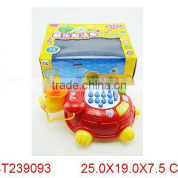 Electric cartoon phone baby musical telephone toy