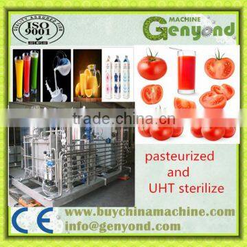 Automatic plate UHT sterilizing machine for milk/juice /beverage