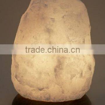 Natural White Snow Salt Lamp 10 kg