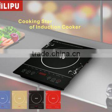 ETL UL certificated with colorful titanium induction heating plate technique cookware