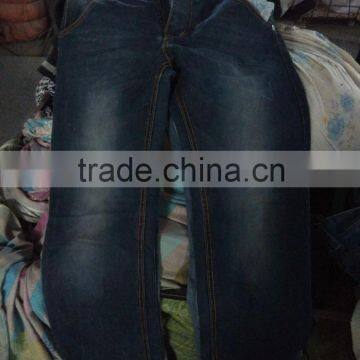 2015 wholesale high quality second hand clothing used men jean pants