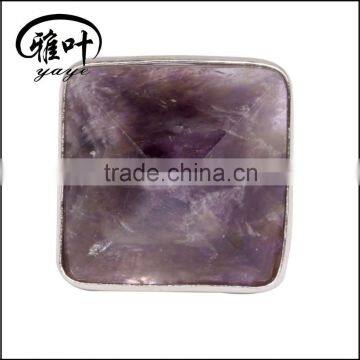 Wholesale Gemstones Ring Diamond Shape Ring Ceremeny Gifts photo-4