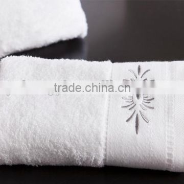 Yakangyi Embroidery 100% Cotton 16s Hotel Towel