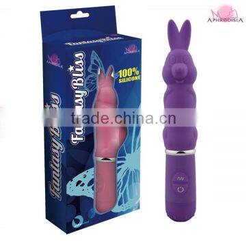 sex products 10 function waterproof silicone rabbit vibrator for women