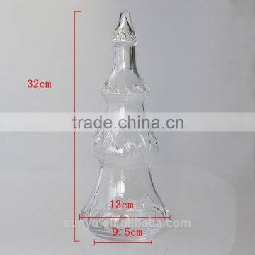 Christmas Tree Glass Candy Jar,Storage Jar,For Candy,Nut,Corn,Cake,Home Decoration photo-4