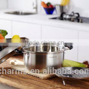 LFGB Food Grade Cookware Stainless Steel Sauce Pot photo-6