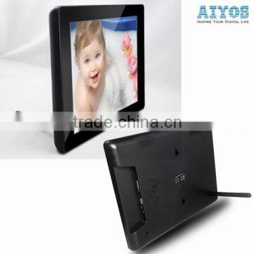 9 Years Top Facotry, Lcd 13.3 inch Digital Photo Frame Loop Play Video Music Photo