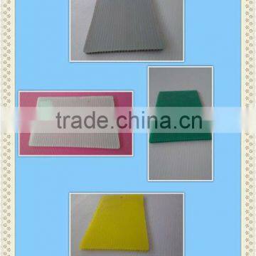 different color plastic sheet