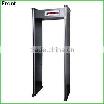 Special price 0-299 level sensitivity 6 zones security door frame metal detector TS-WD600-1