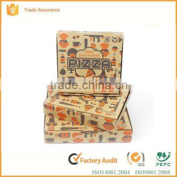 high quality heavy duty fashion custom made durable pizza boxes