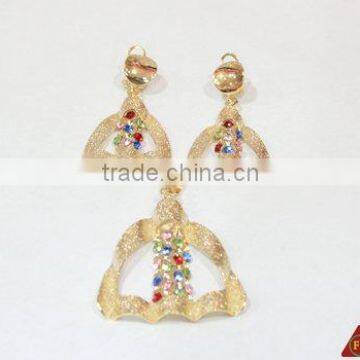 fashion jewelry set,fashion pendant and earring