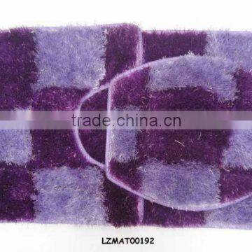 Shaggy bath mat set bath rug LZMAT00192