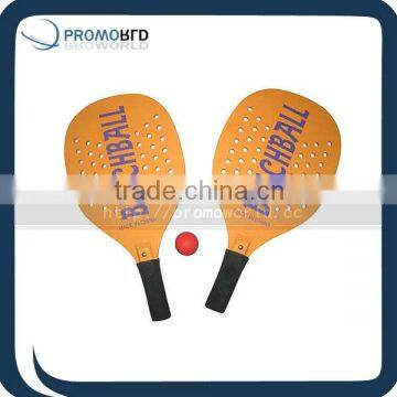 regular size beach ball racketbeach paddlepromotion racket best design