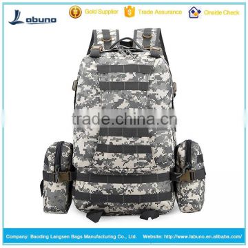 Manufacturer spot supply Camo bag sport backpack outdoor Tactical military enthusiasts backpack Combination backpack                        
                                                Quality Choice