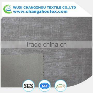 88%polyester12%nylon Microfiber With Printing and Bonded With Dyed Knitting Fabric