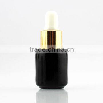 5ml round empty UV gel essential oil bottle with dropper