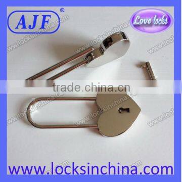AJF Long Shackle Lover's Heart Shape Lock for Valentines Day Promotional Items photo-5
