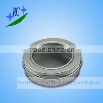 High Quality Aluminum Jar With Sliver Window