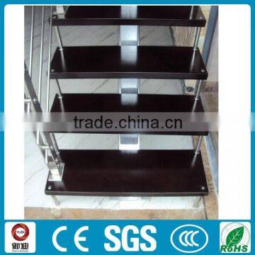 Prefab Solid Wood Indoor Straight Stair for Project--YUDI photo-4