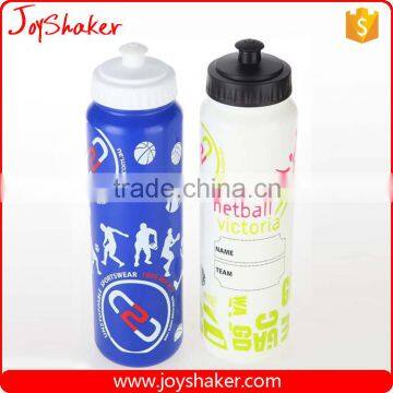 Orange Color Custom Logo Food Safe Plastic Water Bottle BPA Free 1000ML From JoyShaker Factory photo-3