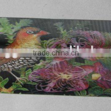 Lenticular plastic 3d animal beautiful bookmarks