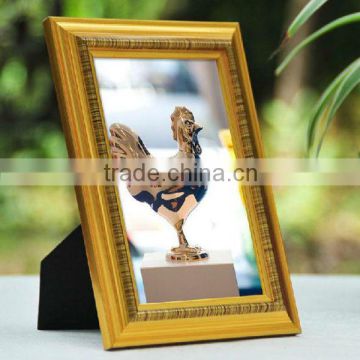 Wood decorative bronze photo frame