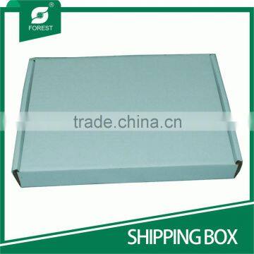 WHITE CORRUGATED PAPER SHIPPING BOXES WITH CUSTOM PRINT photo-4