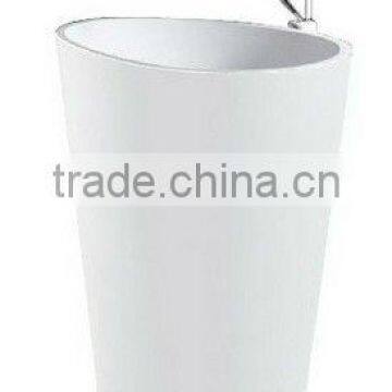 artificial stone bathroom pedestal sink