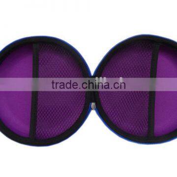 Custom Fashionable Round-shape Eva Earphone Case photo-2