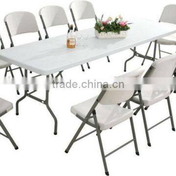 Cheap Plastic Folding Office Table and Chairs