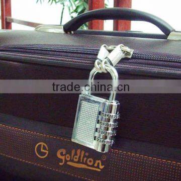 High Security Chrome 4 Digits Gate Lock photo-5