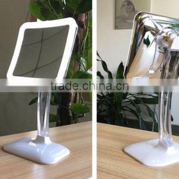 Square Touch Sensor LED Cosmetic Mirror with 7x magnification