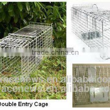 Foldable Live Animal Traps Cage Rabbit Trap