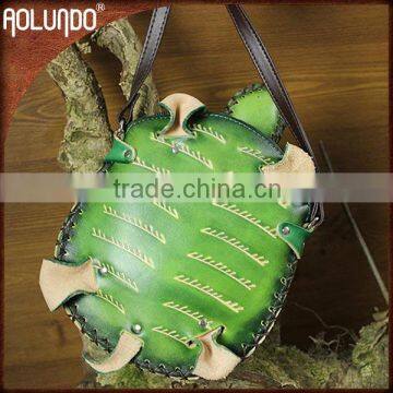 Fashion New Design Girl's Shoulder Leather Coin Purse photo-2