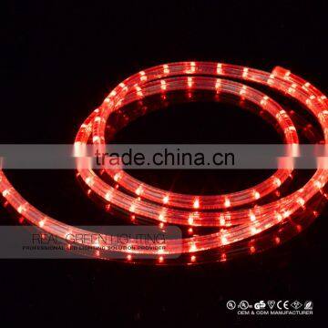 2-WIRE Red LED Rope Light AC12V-240V 13mm Rope Light Red