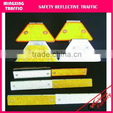 reflective glass beads guardrail reflector