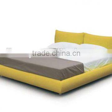 Italian classic style fabric bed (A-B42)