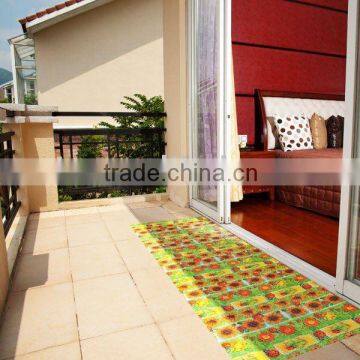 PVC Foam printed Floor mat,floor decorative carpet