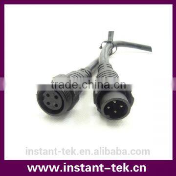 M22 Waterproof Male and Female 2pin Cable Connector