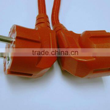 Russian Standard 2 Pin 16A/250V Red Russian Standard Power Plug photo-1